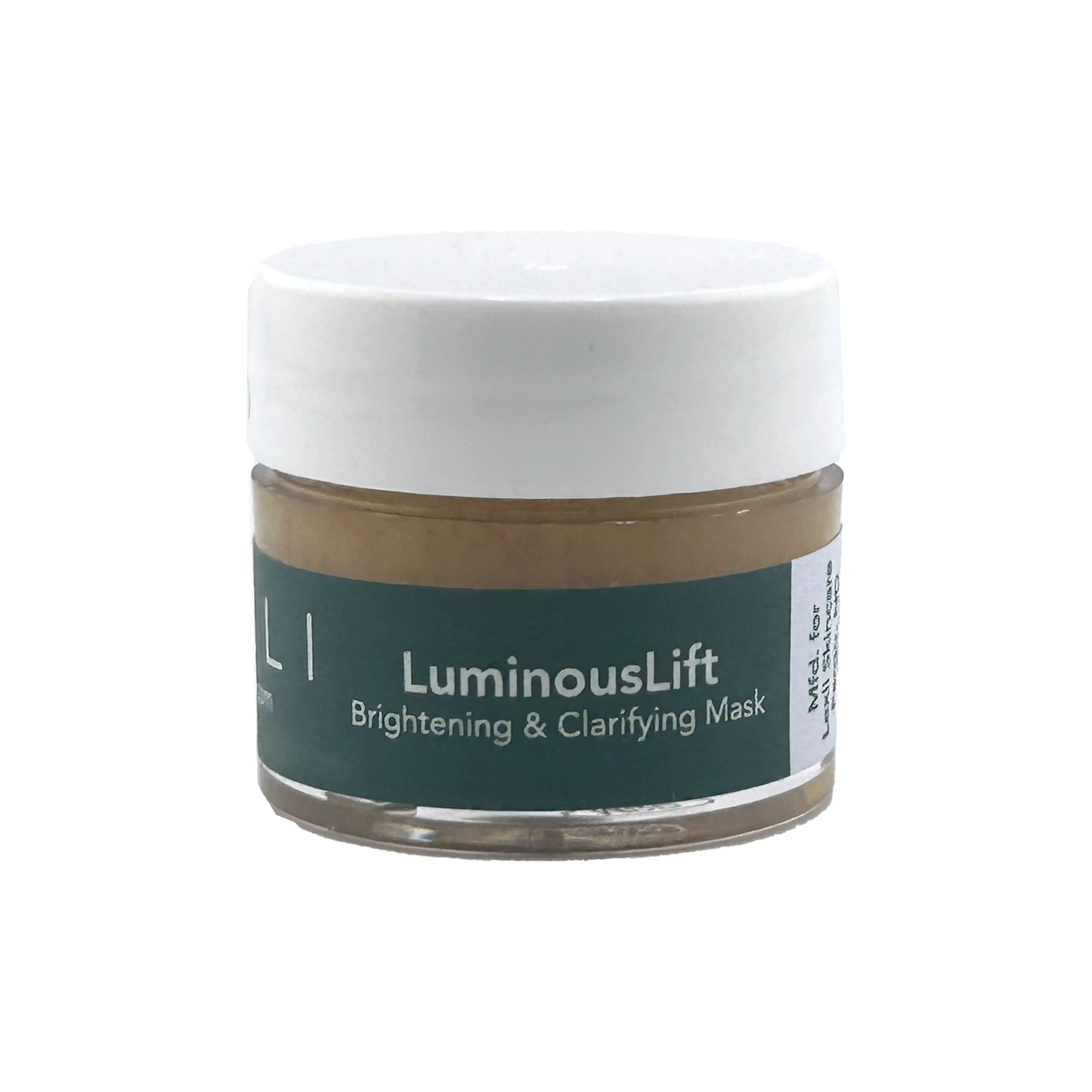 0.25 oz Luminous Lift jar with green label