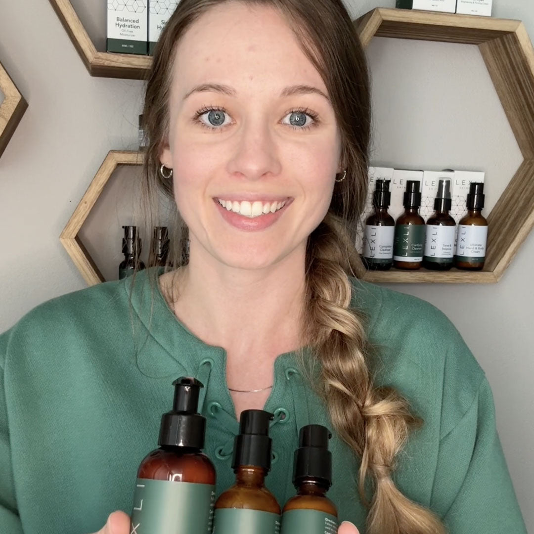 Sam talking about Clarifying Lotion