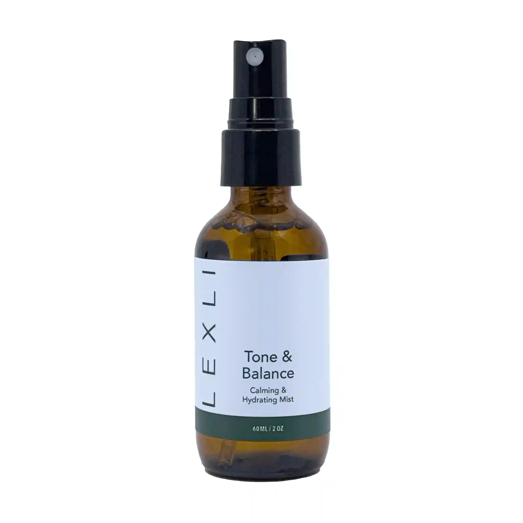 2 oz bottle with blue label, Tone & Balance