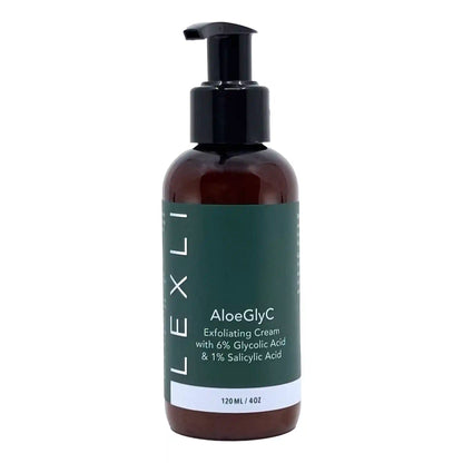 4 oz bottle with green label, AloeGlyC