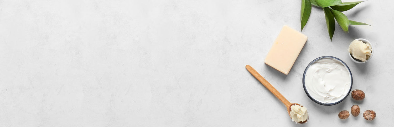 skin care ingredients on a table