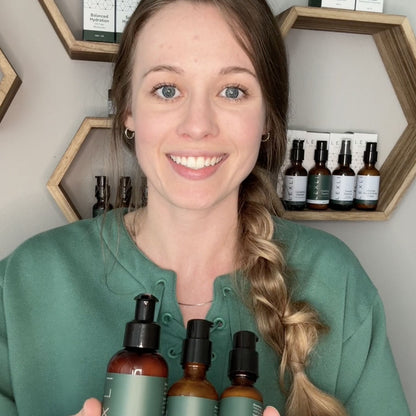 Sam talking about Clarifying Lotion