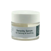 0.25 oz jar Serenity Serum with blue label