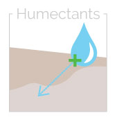 Humectants attract moisture